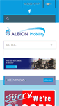 Mobile Screenshot of albionmobility.co.uk